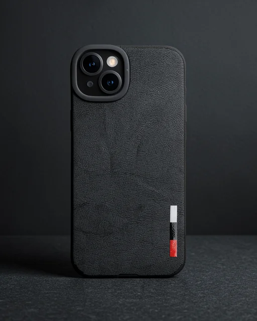 Apple İphone 14 Plus Kılıf Loop Deri Silikon - Siyah