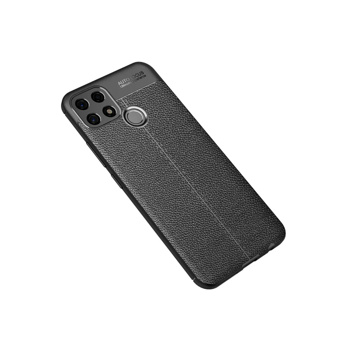 Oppo A15 Kılıf Auto Focus Kapak - Siyah görsel 2
