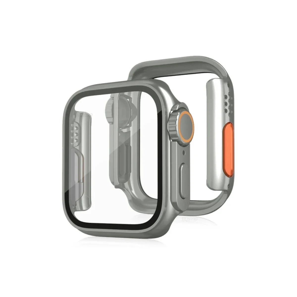 Apple Watch 44mm Watch 49mm Kasa Dönüştürücü ve Ekran Koruyucu - Yıldız Işığı