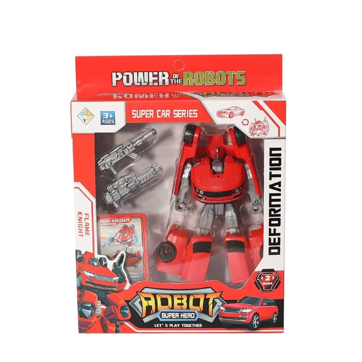 HY-8877 Dönüşebilen Transformers Kartlı Araba görsel 2