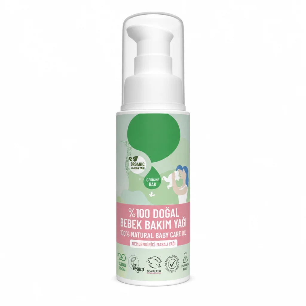 %100 Doğal Bebek Yağı 50 ml görsel 2