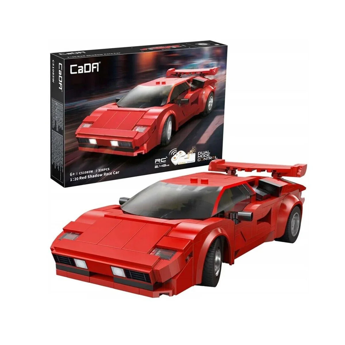 C51085W Cada Klasik Spor Arabası 328 Parça Block Oyuncak