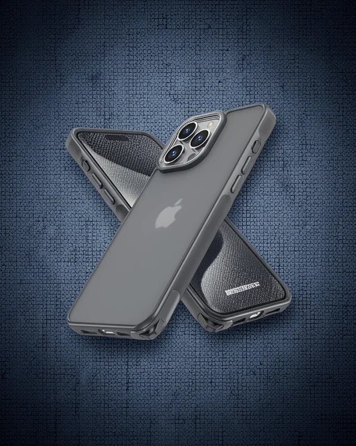 Apple İphone 14 Pro Kılıf Elegant Kapak - Titan Gri