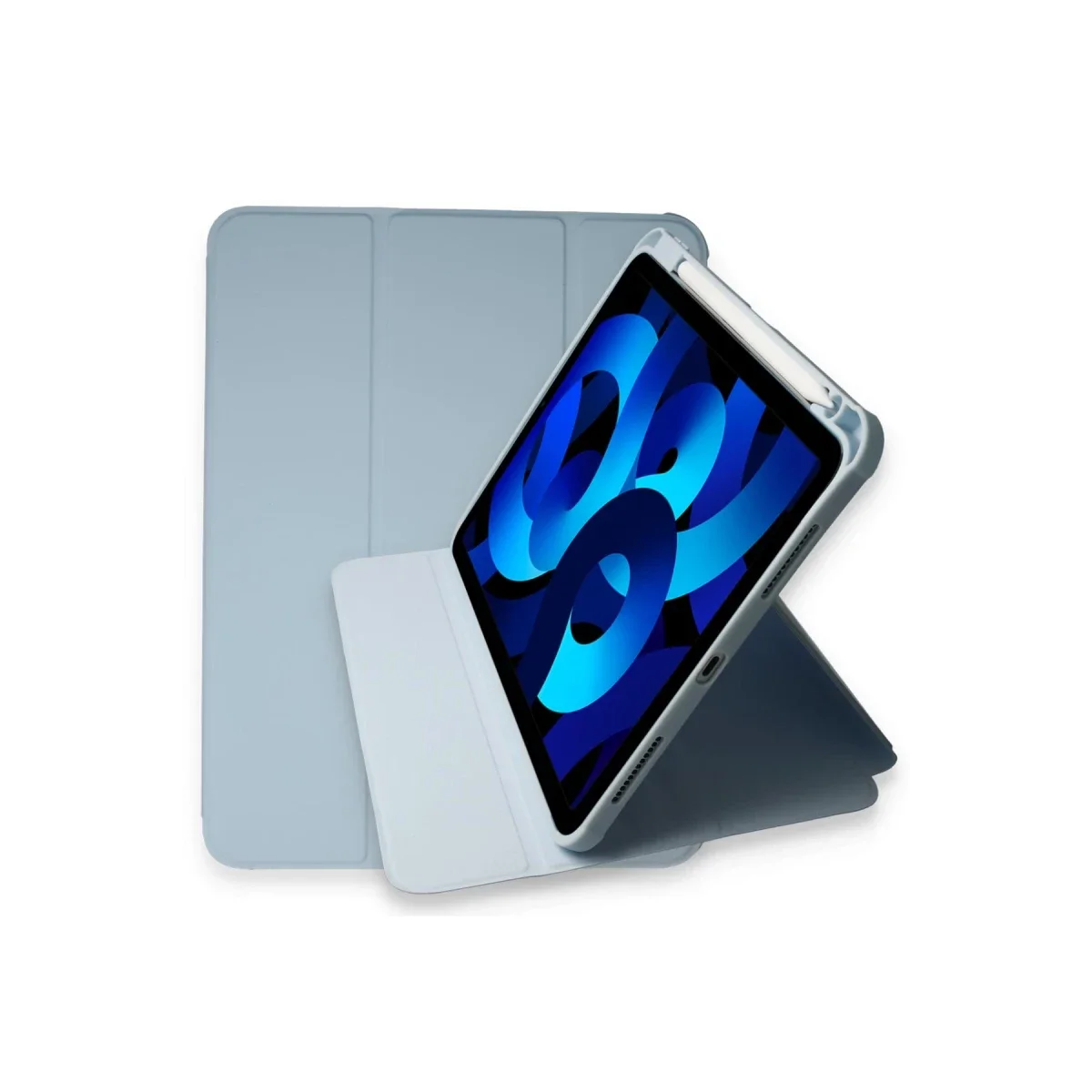 Apple iPad Pro 11 (2021) Kılıf Starling 360 Kalemlikli Tablet Kılıf - Mavi