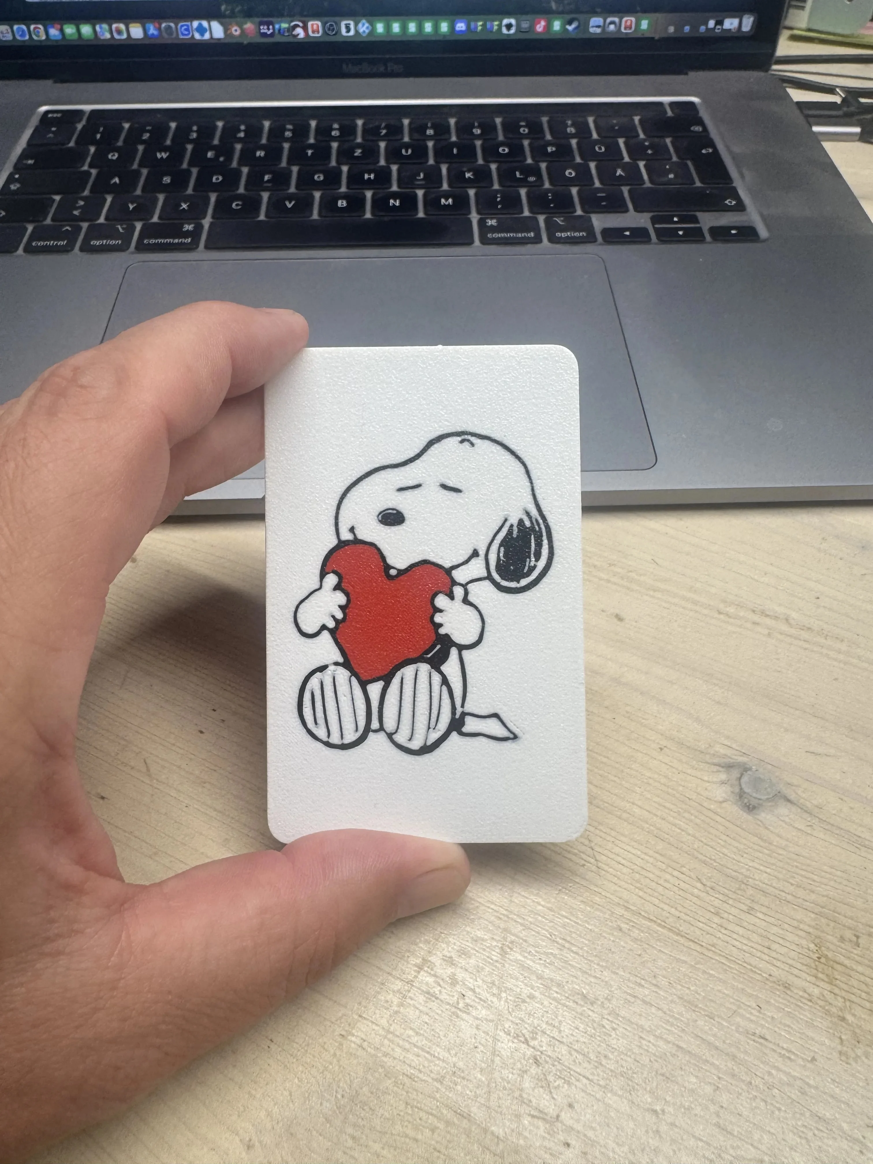 3D Baskı Sevimli Köpek Desenli Dekoratif Banka Kartı Kılıfı görsel 2