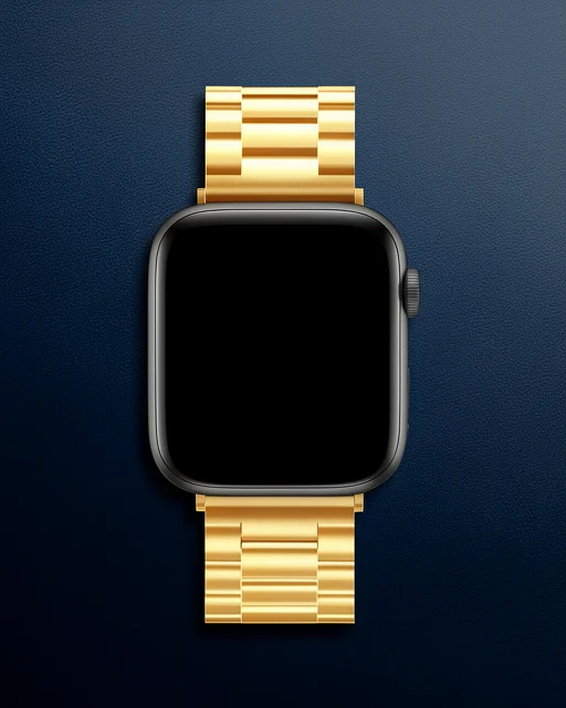 Apple Watch 42mm Metal Baklalı Kordon - Gold