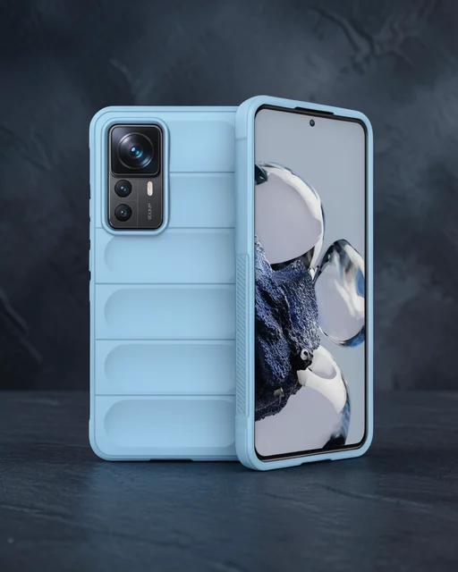 Xiaomi Mi 12t Pro Kılıf Optimum Silikon - Sky Blue