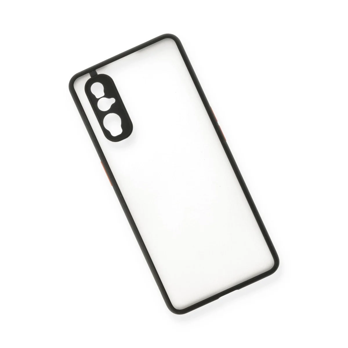 Oppo Find X2 Kılıf Montreal Silikon Kapak - Siyah görsel 3