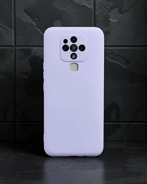 Tecno Camon 16 Kılıf Nano İçi Kadife Silikon - Lila
