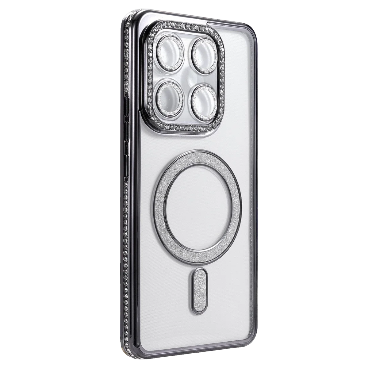 Xiaomi Mi 17t Joke Simli Magneticsafe Kılıf - Siyah görsel 2