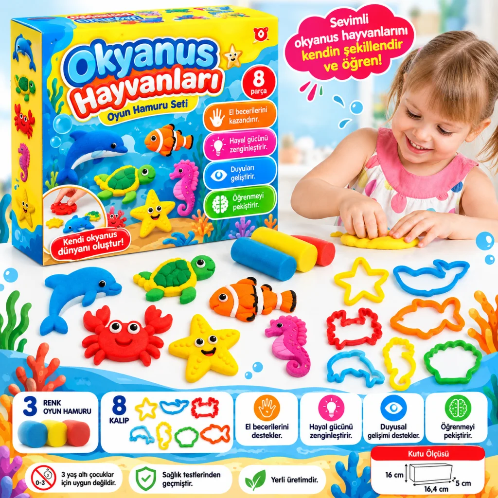 03574 Okyanus Hay.seti Oyun Hamuru