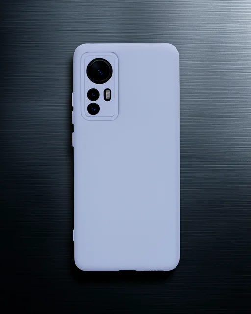 Xiaomi Mi 12 Kılıf Nano İçi Kadife Silikon - Lila