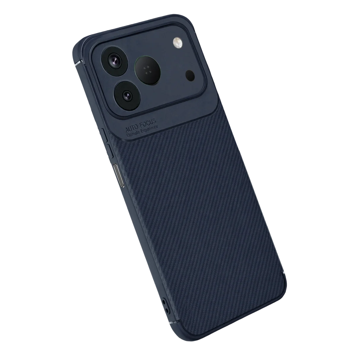 Tecno Spark 50 4g Auto Focus Karbon Kapak - Lacivert görsel 2