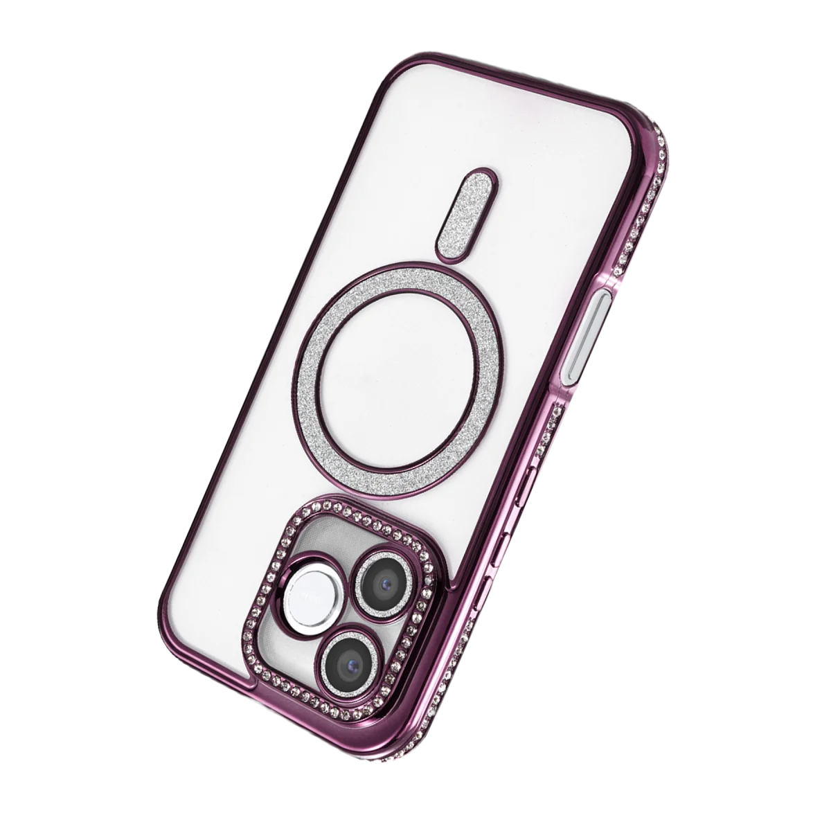Huawei Honor 600 Lite Joke Simli Magneticsafe Kılıf - Derin Mor görsel 3