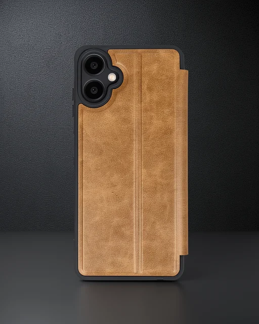 Samsung Galaxy A06 Kılıf Flip Cover - Taba