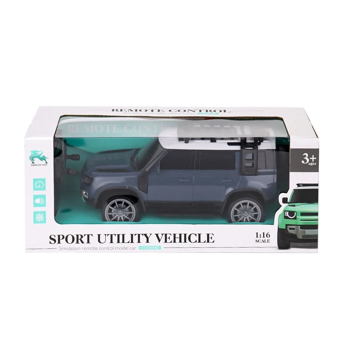 8601A Şarjlı Kumandalı Jeep Araba görsel 2