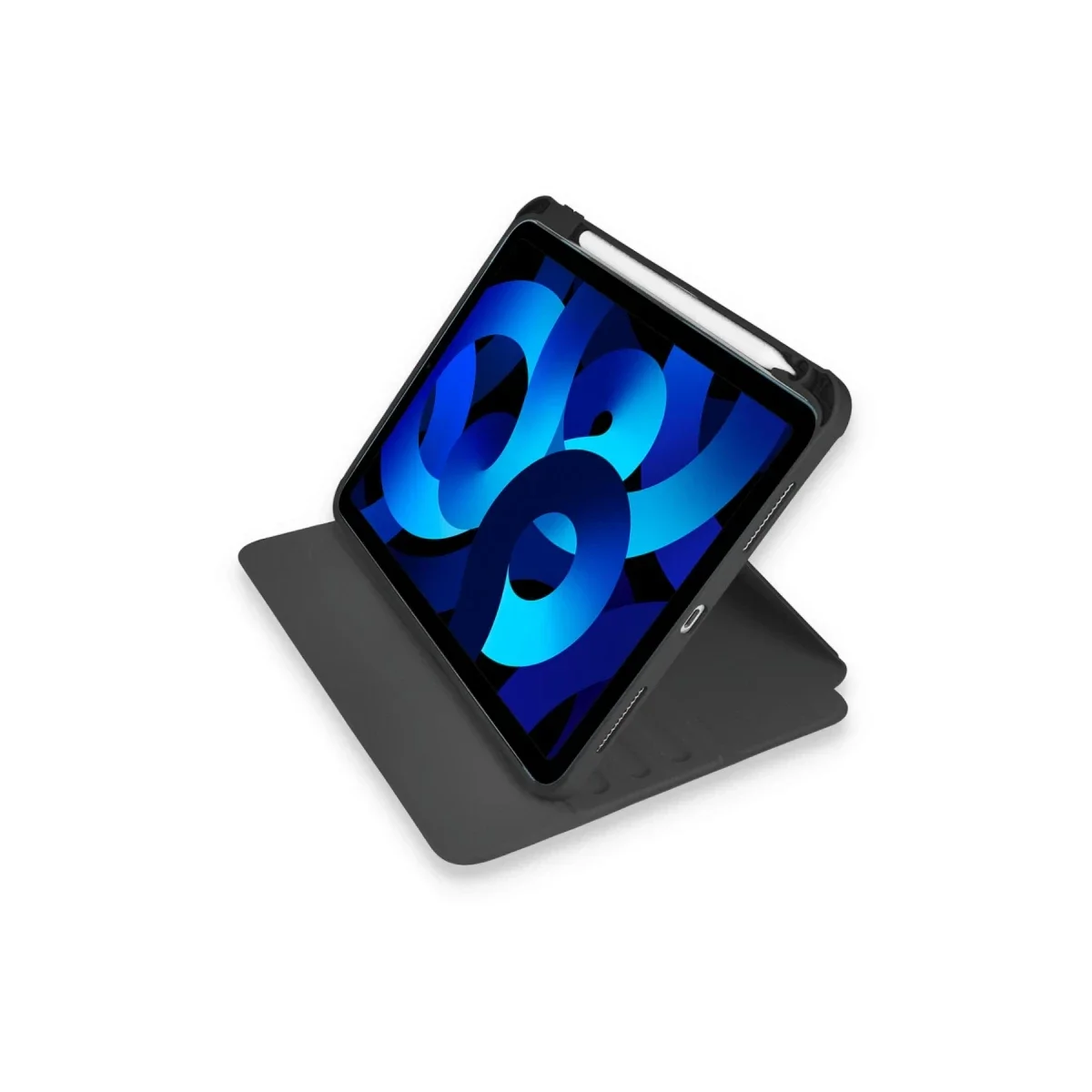 Apple iPad 10.2 (7.nesil) Kılıf Starling 360 Kalemlikli Tablet Kılıf - Siyah görsel 2