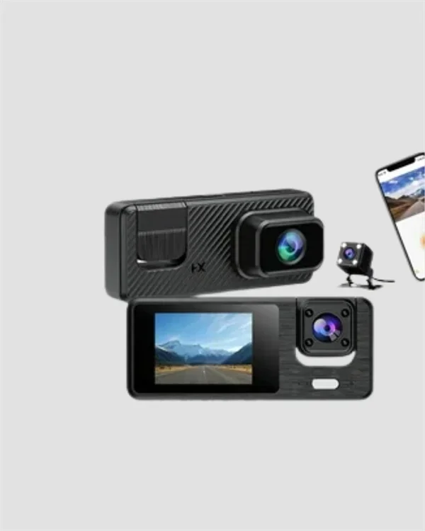 3 Klı Araç DVR – Ön + İç + Arka Kamera ile Tam Kapsama, Yüksek Güvenlik Yeni Nesil görsel 5