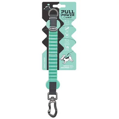 Pull Power Köpekler İçin Şok Emici Ara Tasma Yeşil 25 Cm