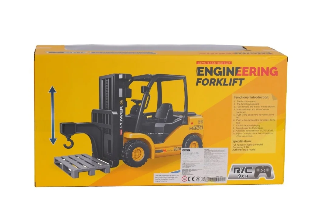 93309 Şarjlı Kumandalı 9 K Forklift görsel 2