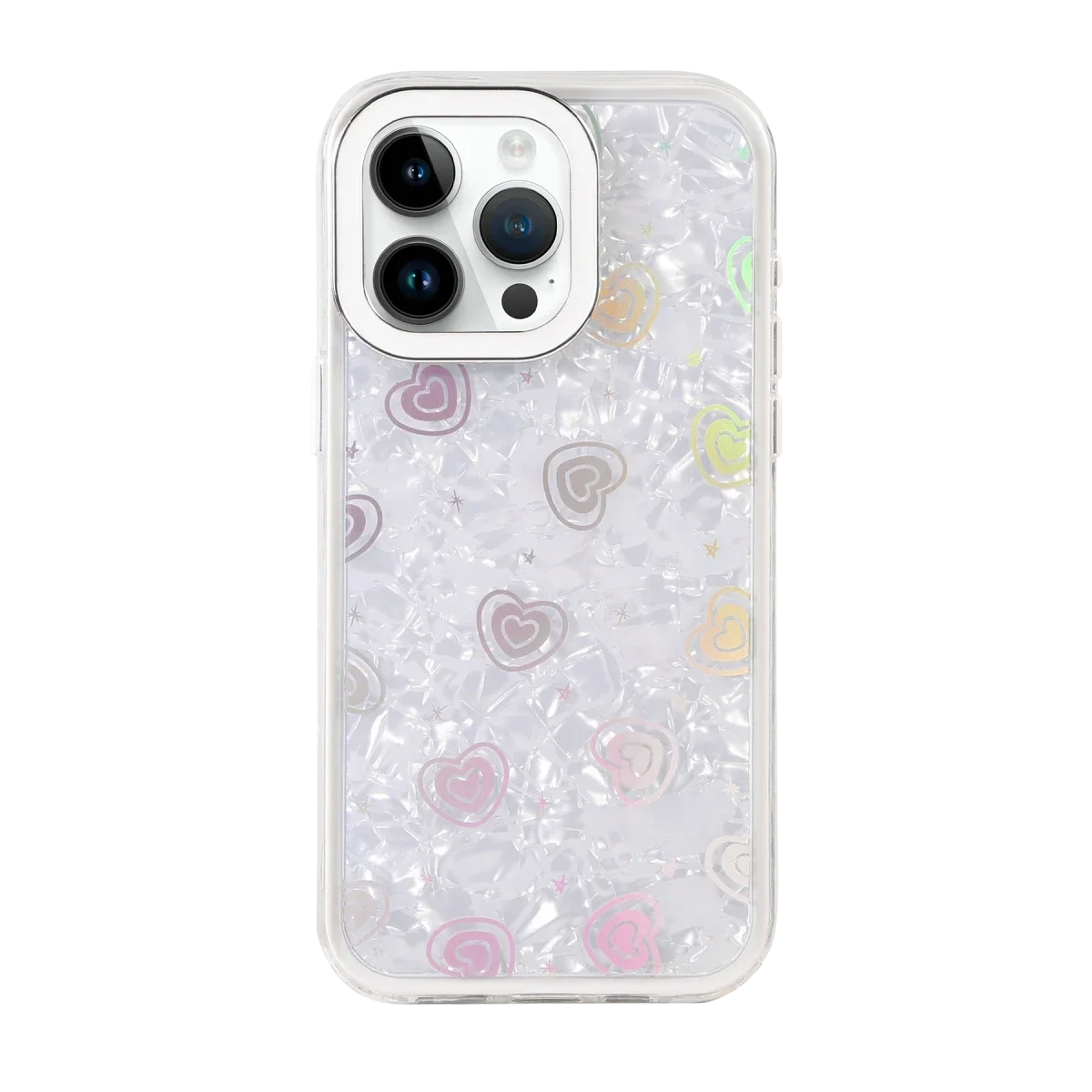 Apple iPhone 14 Lumi Desenli Kapak - Beyaz görsel 3