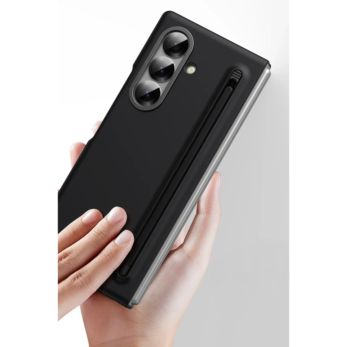 Joko Samsung Galaxy Z Fold 6 Hole Fold Kapak - Siyah görsel 4