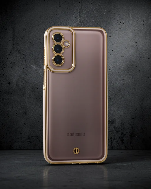 Samsung Galaxy M23 Kılıf Liva Lens Silikon - Pudra