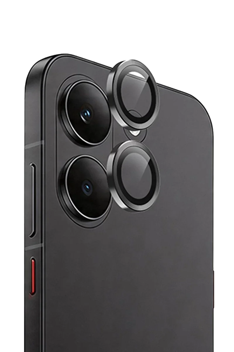 Xiao Poco X8 Pro Raze Metal Kamera Lens - Siyah görsel 2