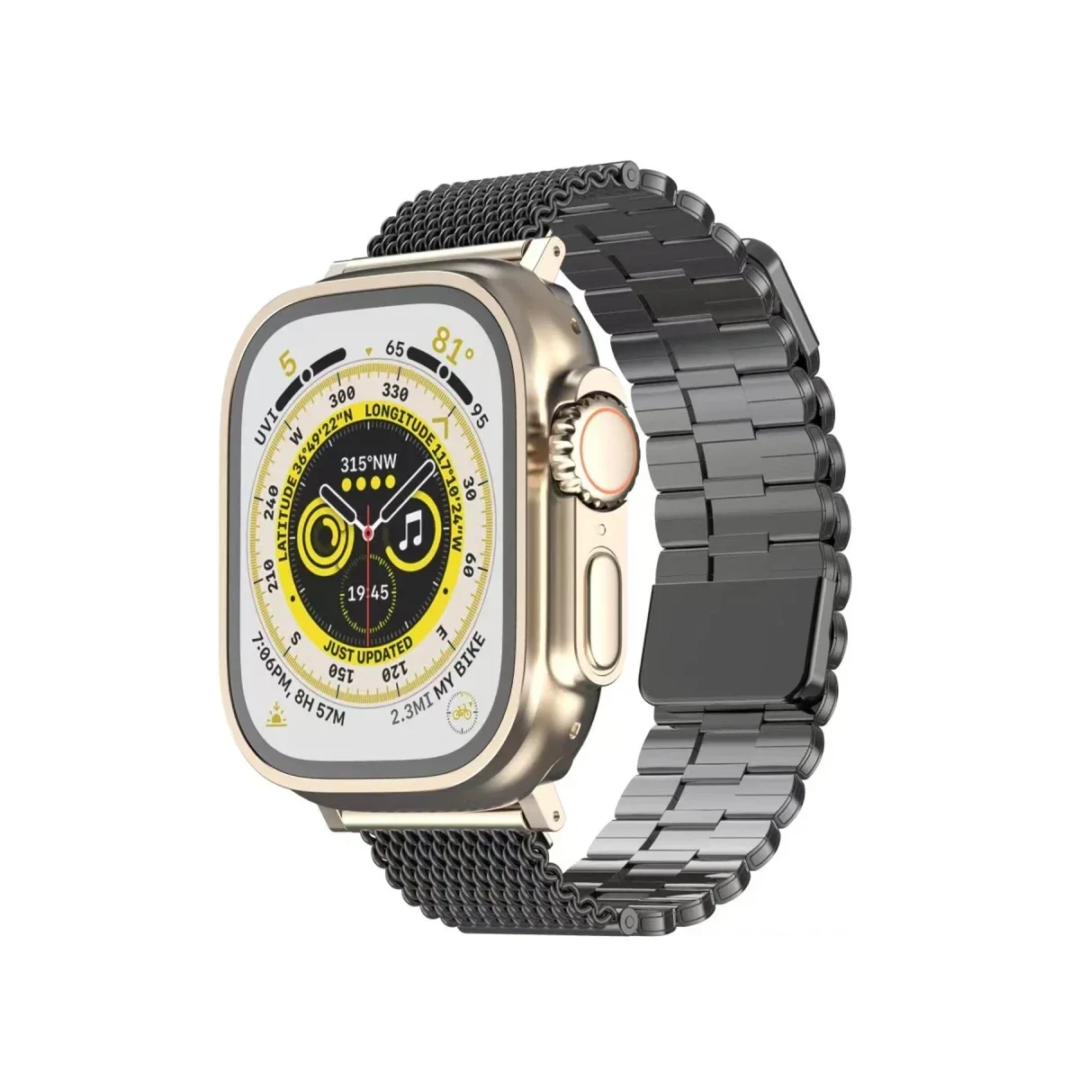 Apple Watch 42mm Ascend Metal Kordon - Gri
