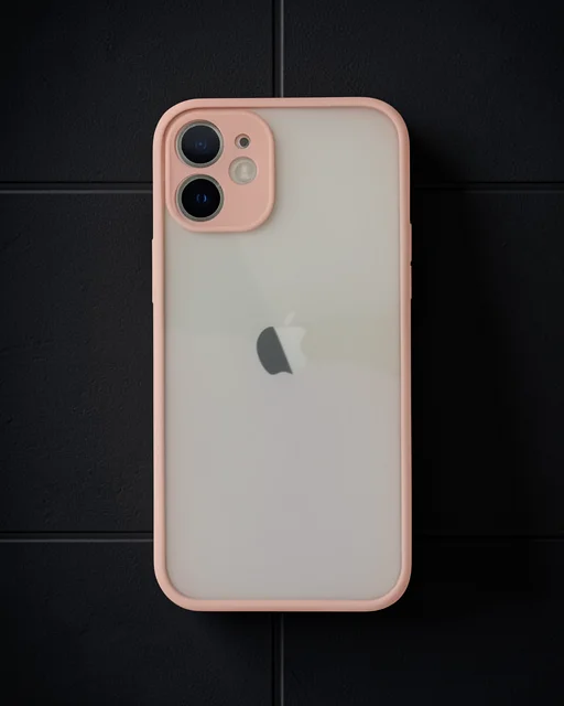 Apple İphone 11 Pro Max Kılıf Montreal Silikon Kapak - Pembe
