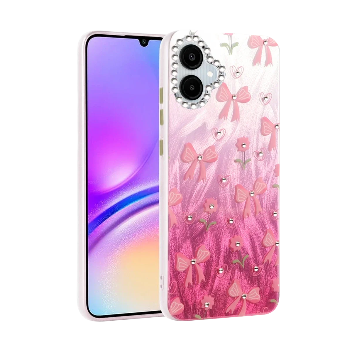 Samsung Galaxy A06 Kılıf Blade Aynalı Desenli Kapak - Desen 3