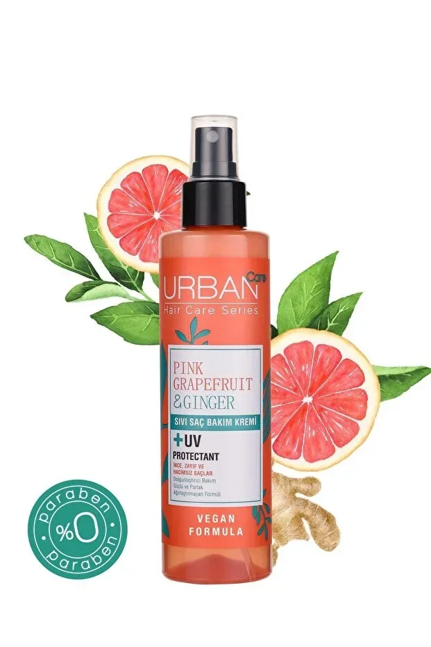 Sıvı Saç Bakım Kremi - Sıvı Pink Grapefruıt Dolgunlaştırıcı Vegan 200ML