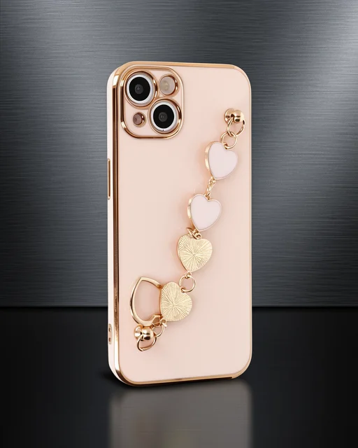 Apple İphone 14 Plus Kılıf Esila Silikon - Pudra