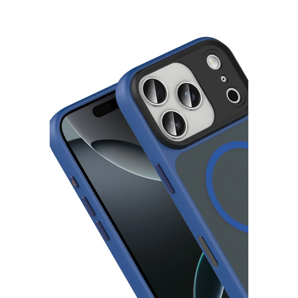 Joko Apple İphone 17 Pro Max Megane Magsafe Kapak - Lacivert görsel 2