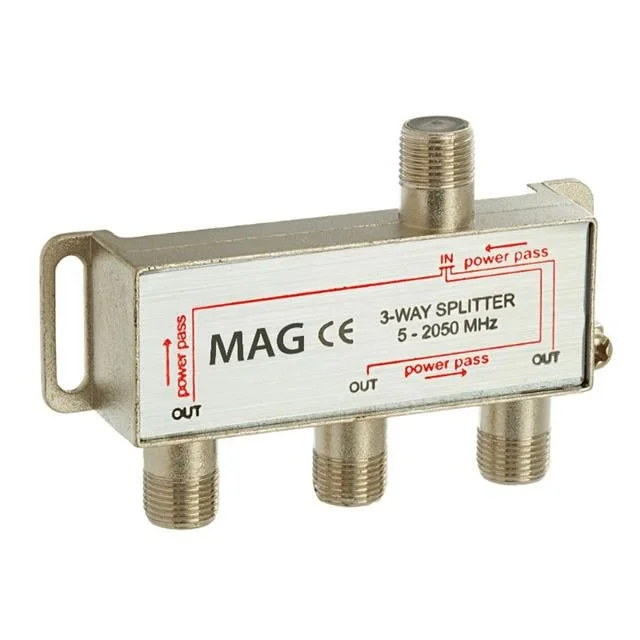 Mag MG-1504 5-2500 MHz 1 Giriş 3 Çıkış Anten-Sinyal Dağıtıcı 1/3 Splitter görsel 3