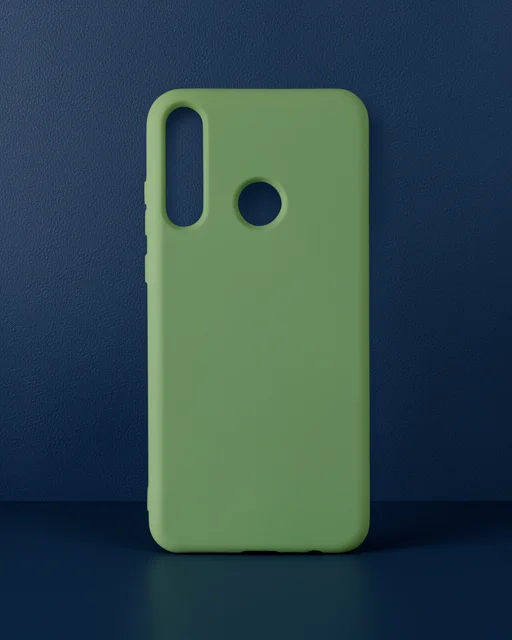 Huawei Y6p Kılıf Nano İçi Kadife Silikon - Yeşil
