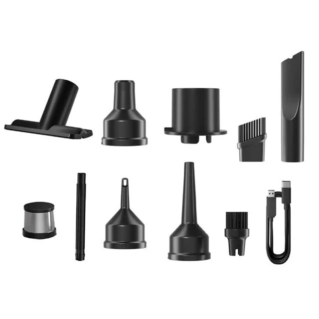 Snapron SNV-3001 100W 17000PA Şarjlı ni Araç ve Ev Süpürgesi + EVA Taşıma Çantalı Çok Fonksiyonlu Set görsel 3