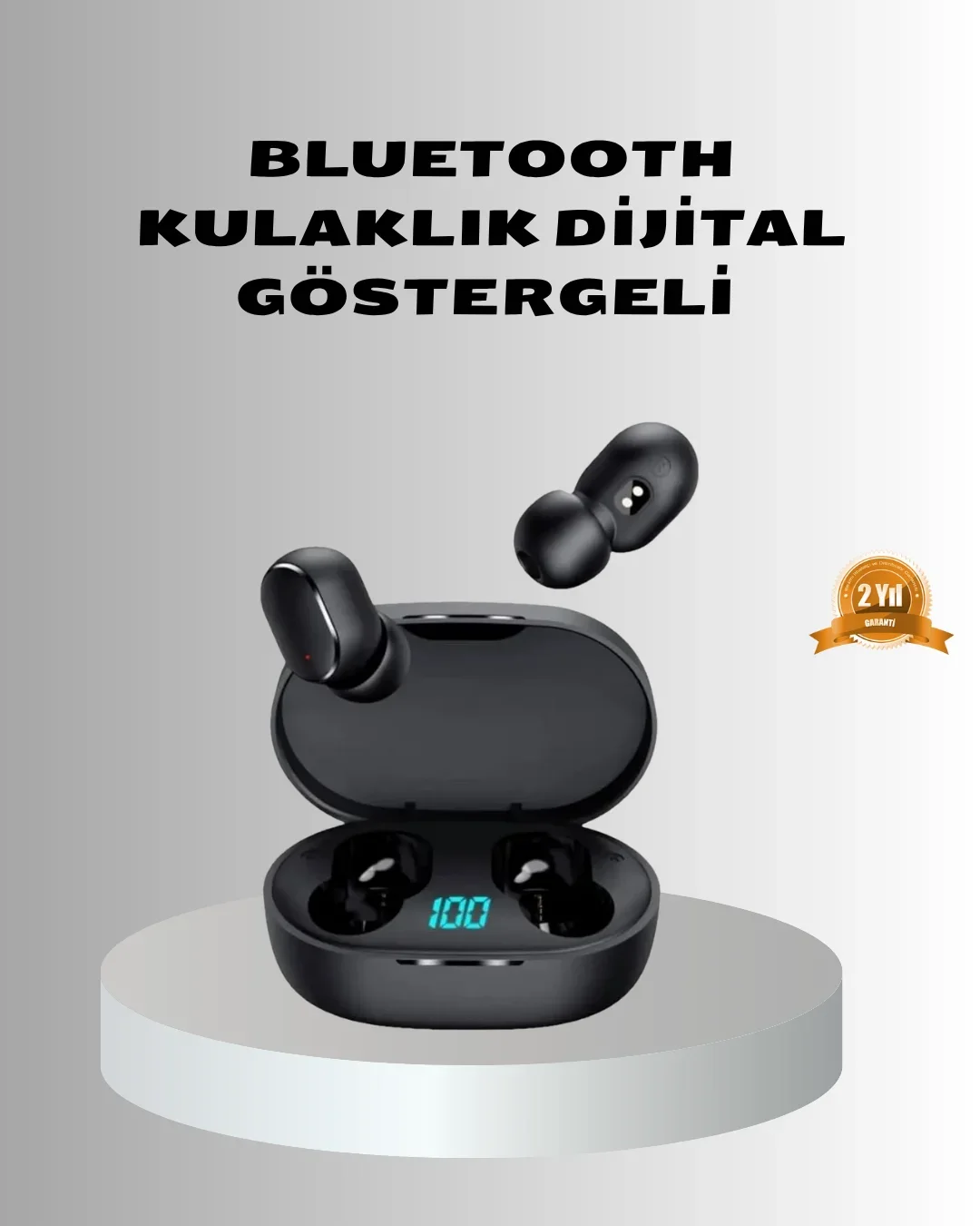 Bluetooth Kulaklık – Gürültü Önleyici, krofonlu, Uzun Pil Ömürlü Kablosuz Kulaklık