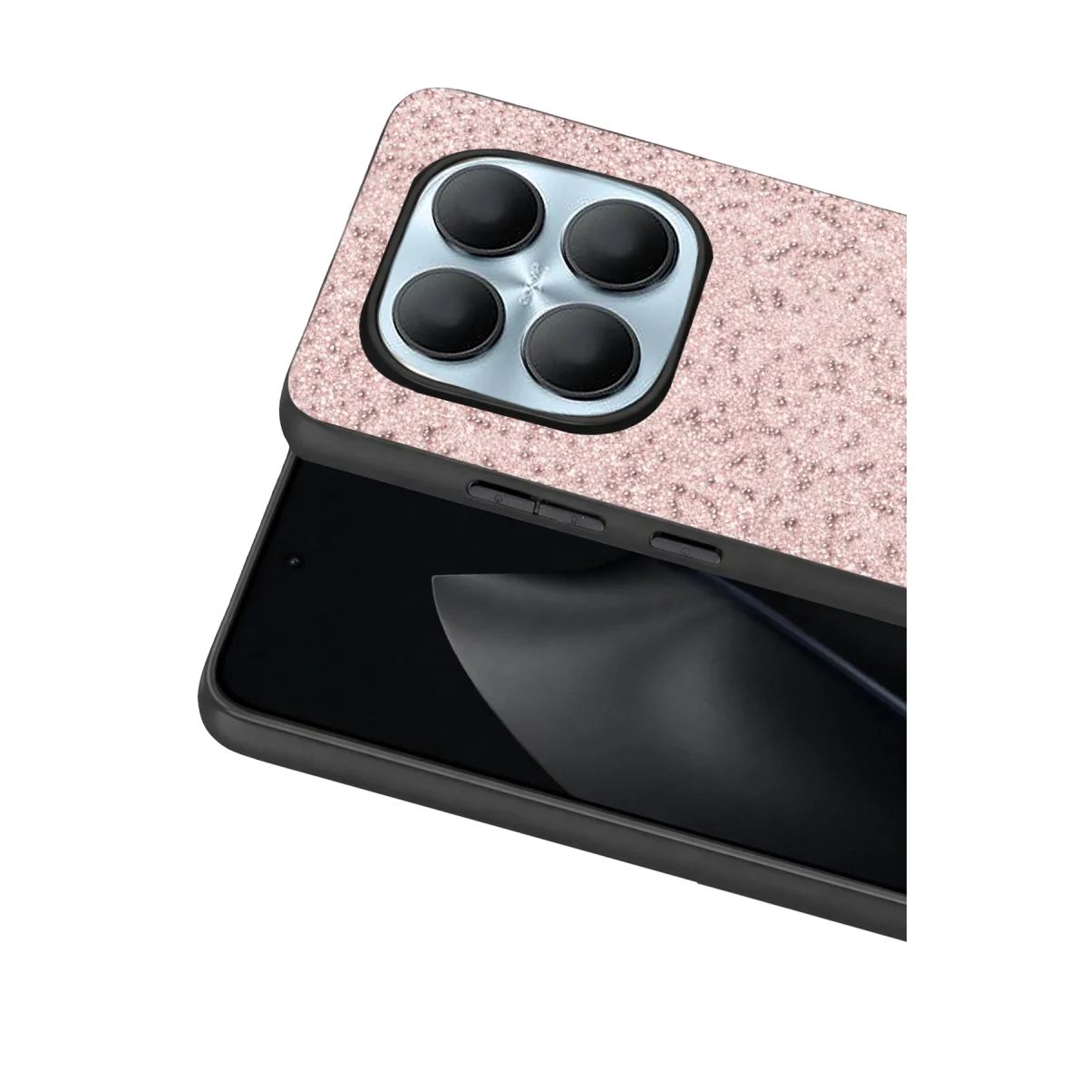 Onegif Xiaomi Redmi Note 15 4G Bright Simli Kapak - Pembe görsel 2