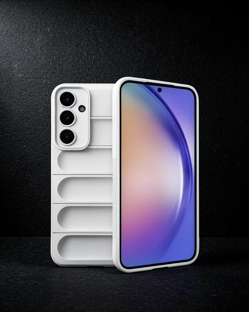 Samsung Galaxy M14 5g Kılıf Optimum Silikon - Krem