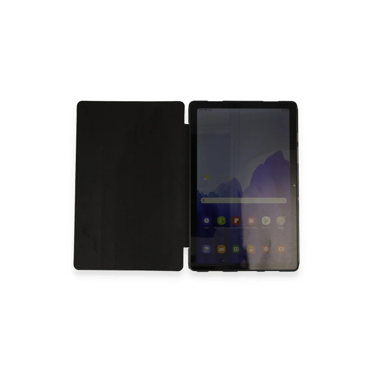 Samsung Galaxy T220 Tab A7 Lite 8.7 Kılıf Tablet Smart Kılıf - Siyah görsel 3