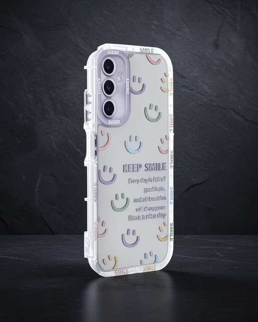 Samsung Galaxy A05s Kılıf Reflexion Desenli Kapak - Desen 2