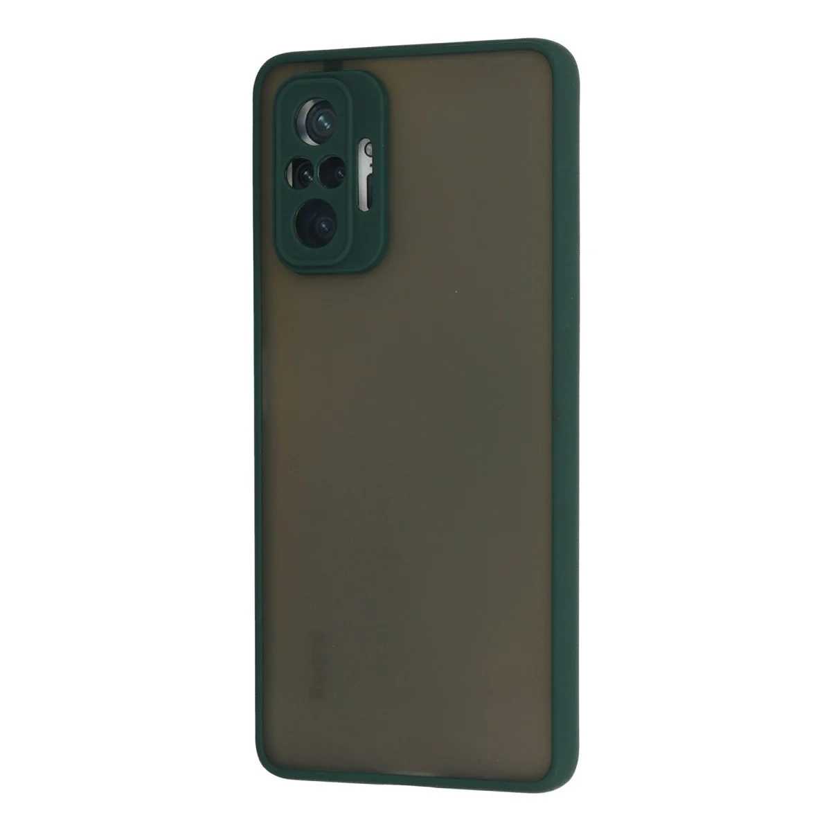 Xiaomi Redmi Note 10 Pro Kılıf Montreal Silikon Kapak - Yeşil görsel 3