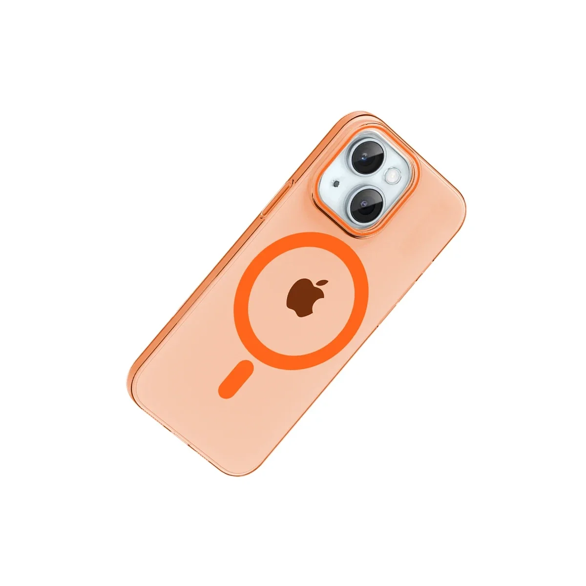 Joko Apple iPhone 14 PC Blank Magsafe Kapak - Turuncu görsel 2
