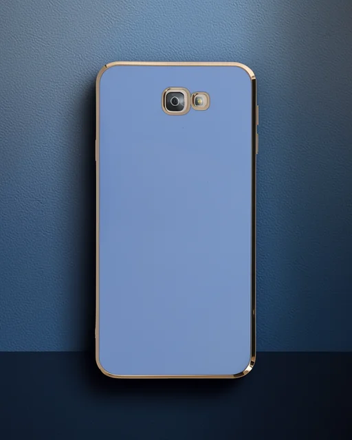Samsung Galaxy J7 Prime Kılıf Volet Silikon - Mavi
