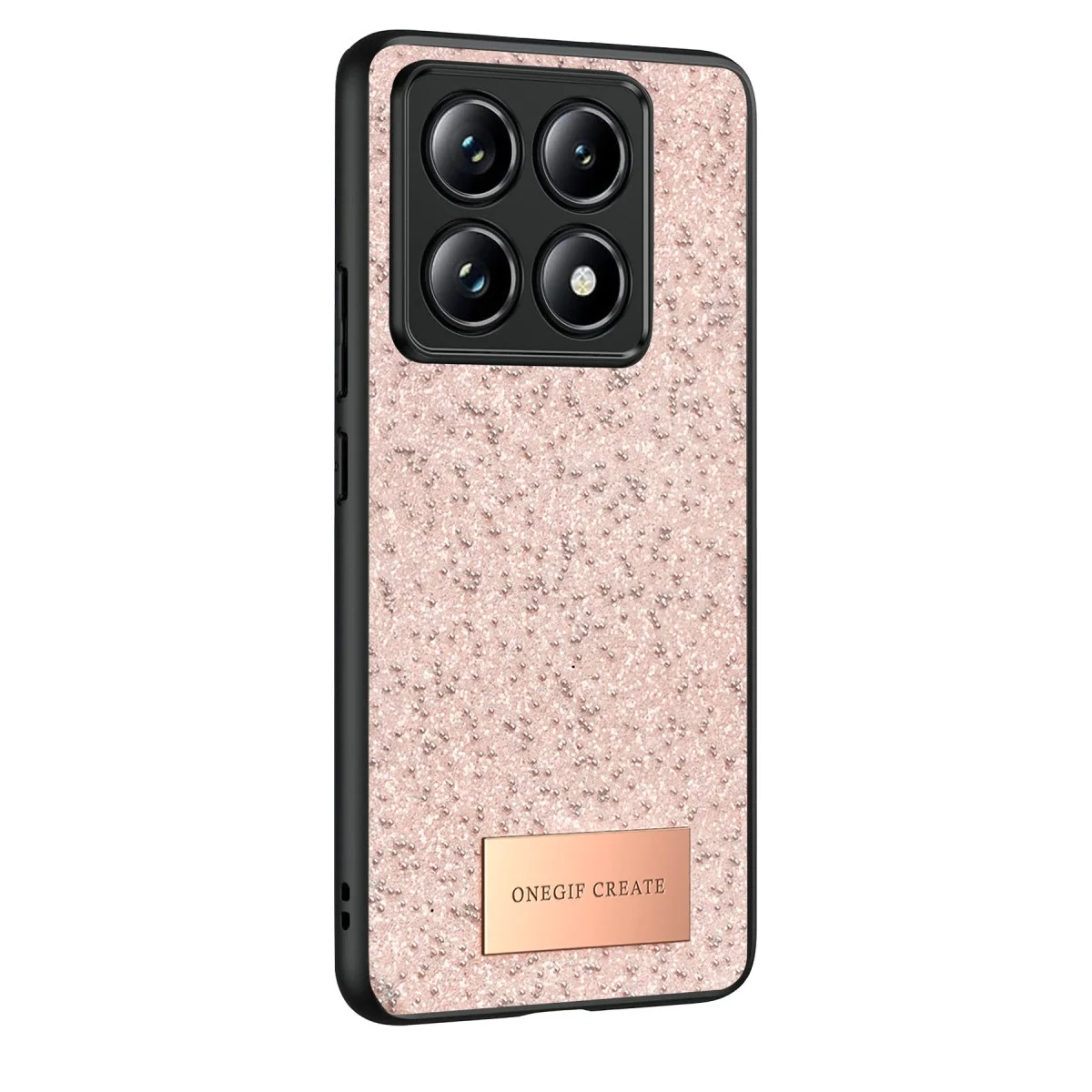 Onegif Xiao 14t Pro Bright Simli Kapak - Pembe görsel 2