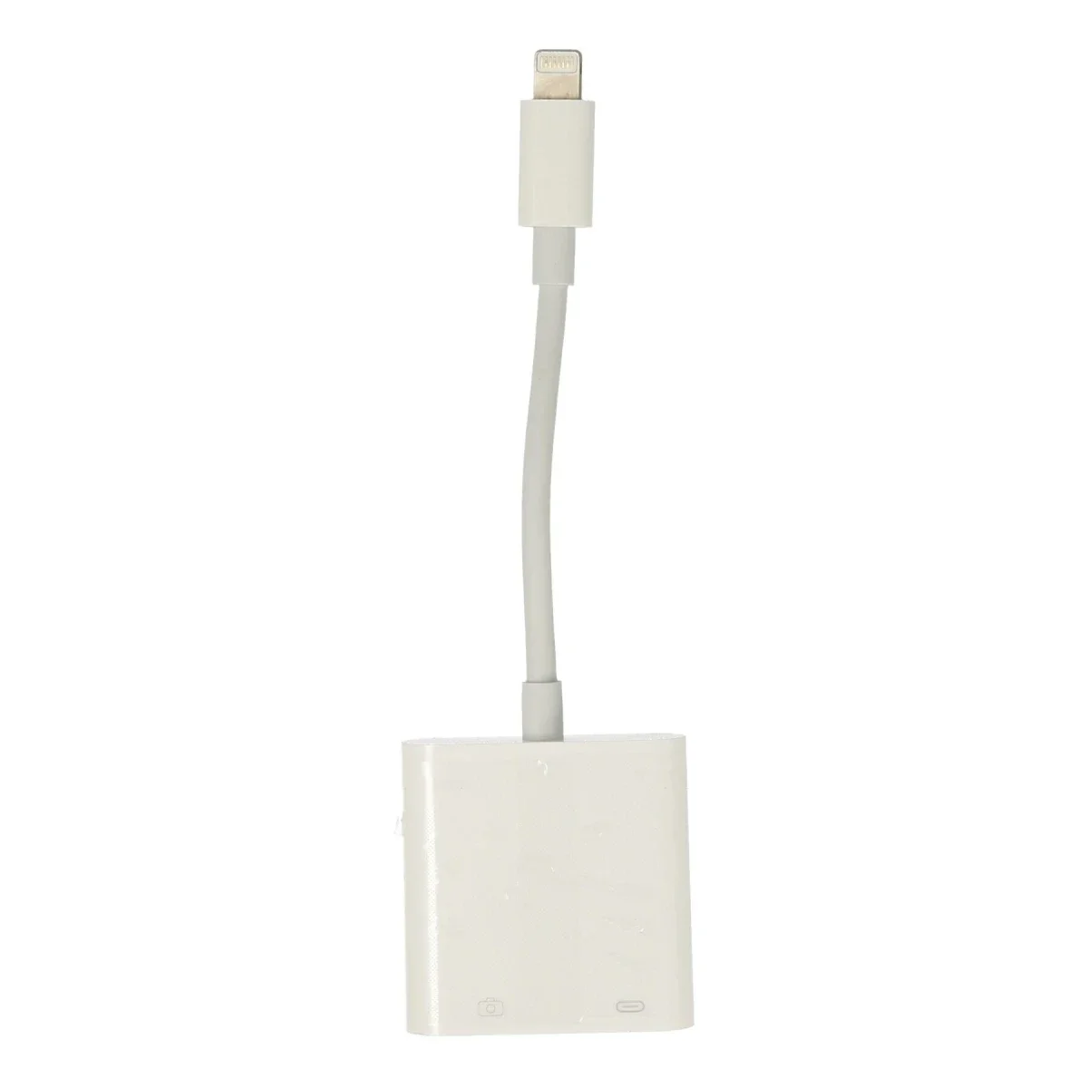 APR22 Iphone Otg 2in1 - Beyaz