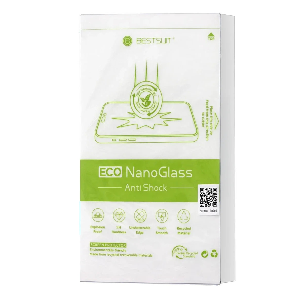 Best Suit Makine 5H Eco Nano Cam Ekran Koruyucu 10 Adet
