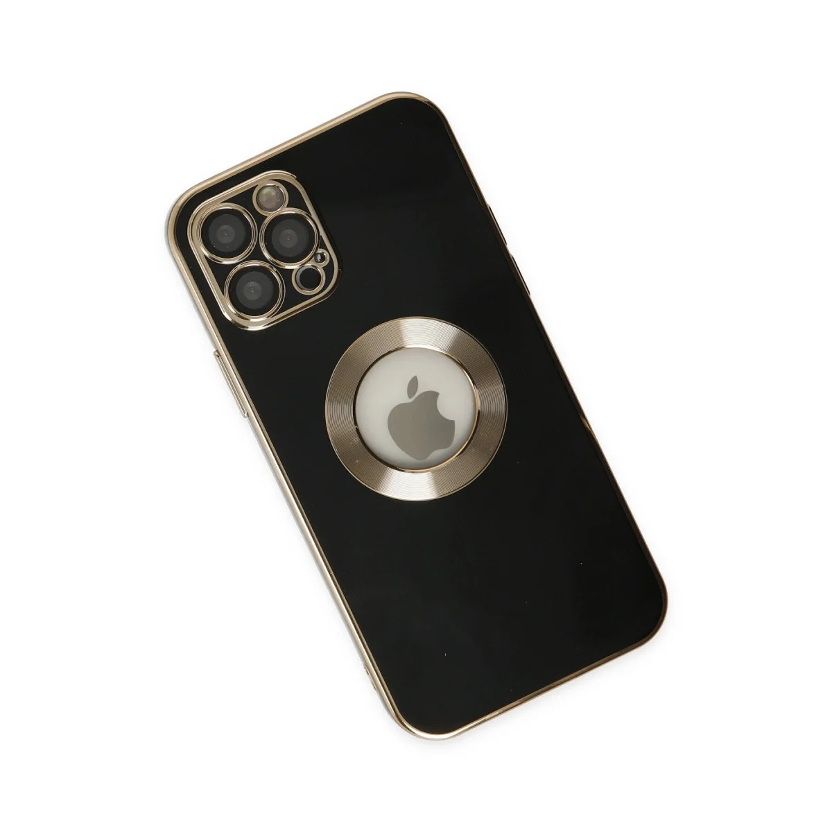 Apple İphone 12 Pro Kılıf Store Silikon - Siyah görsel 3