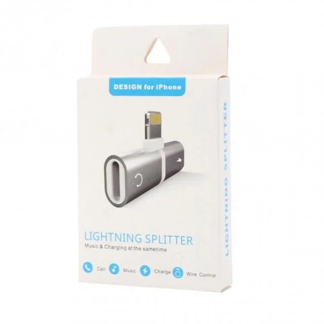 PM-18316 iPhone Lightning Şarj Kulaklık Çevirici Adaptör Jack görsel 4